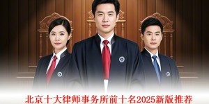 北京十大律师事务所前十名2025新版推荐